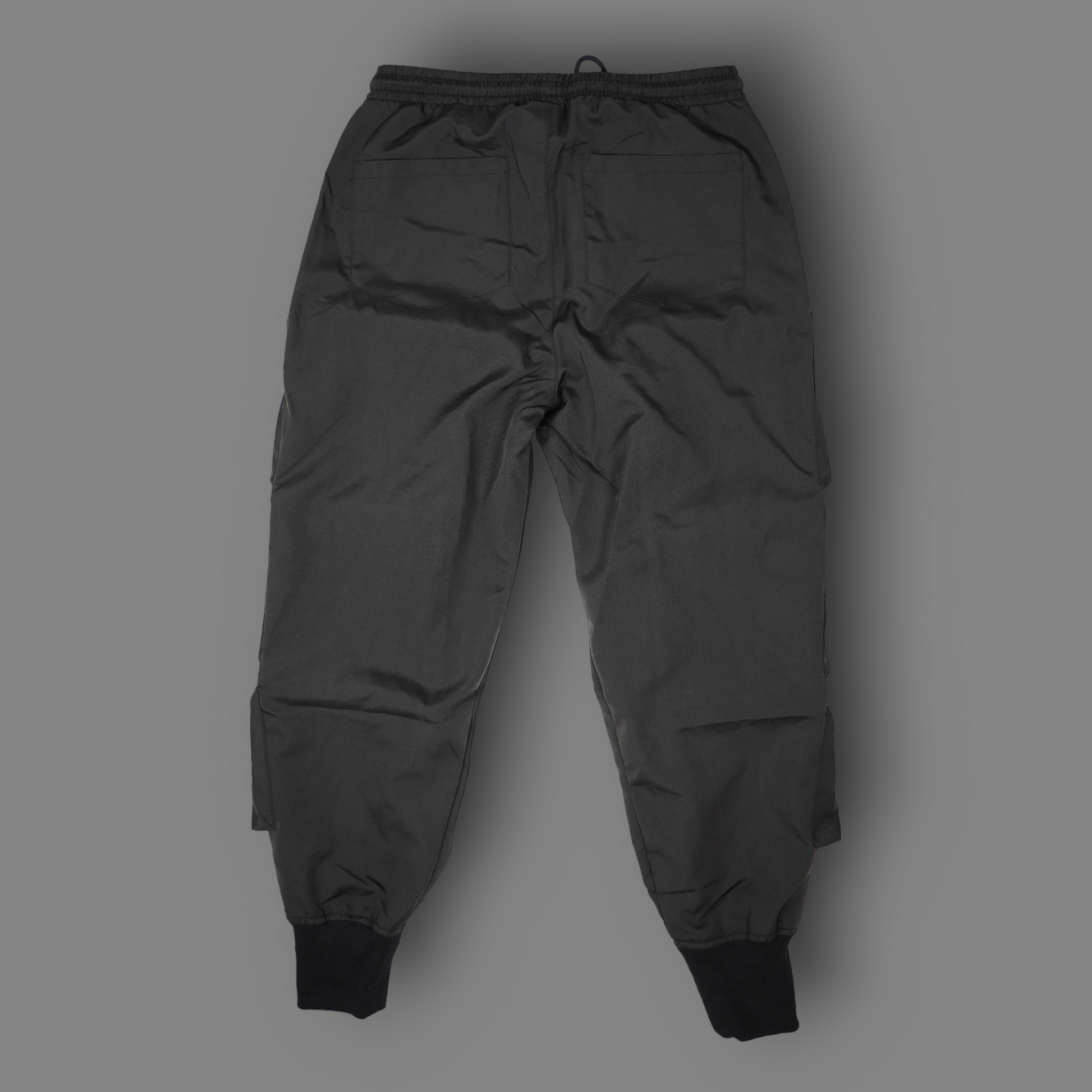 Techwear Cargo Pants, silk screen printed with the Logo Dxrk Eternity