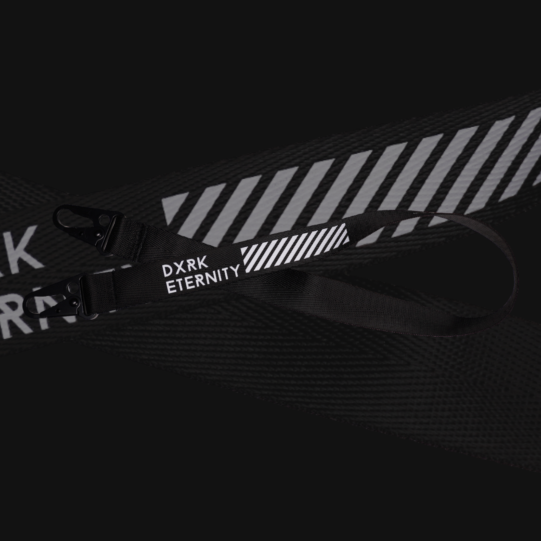 Showcase of Dxrk Eternity Techwear Keychain attachable to Pants