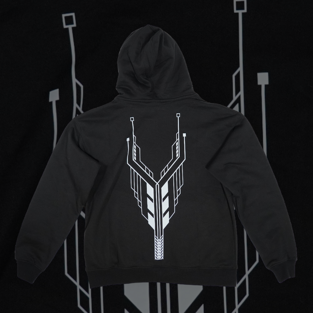 390gsm 100% Cotton Hoodie with Dxrk Eternity Logo printed