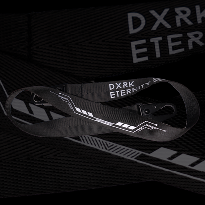 Showcase of Dxrk Eternity Techwear Keychain attachable to Pants