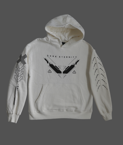 Dxrk Eternity Hoodie White DTF High Quality Print