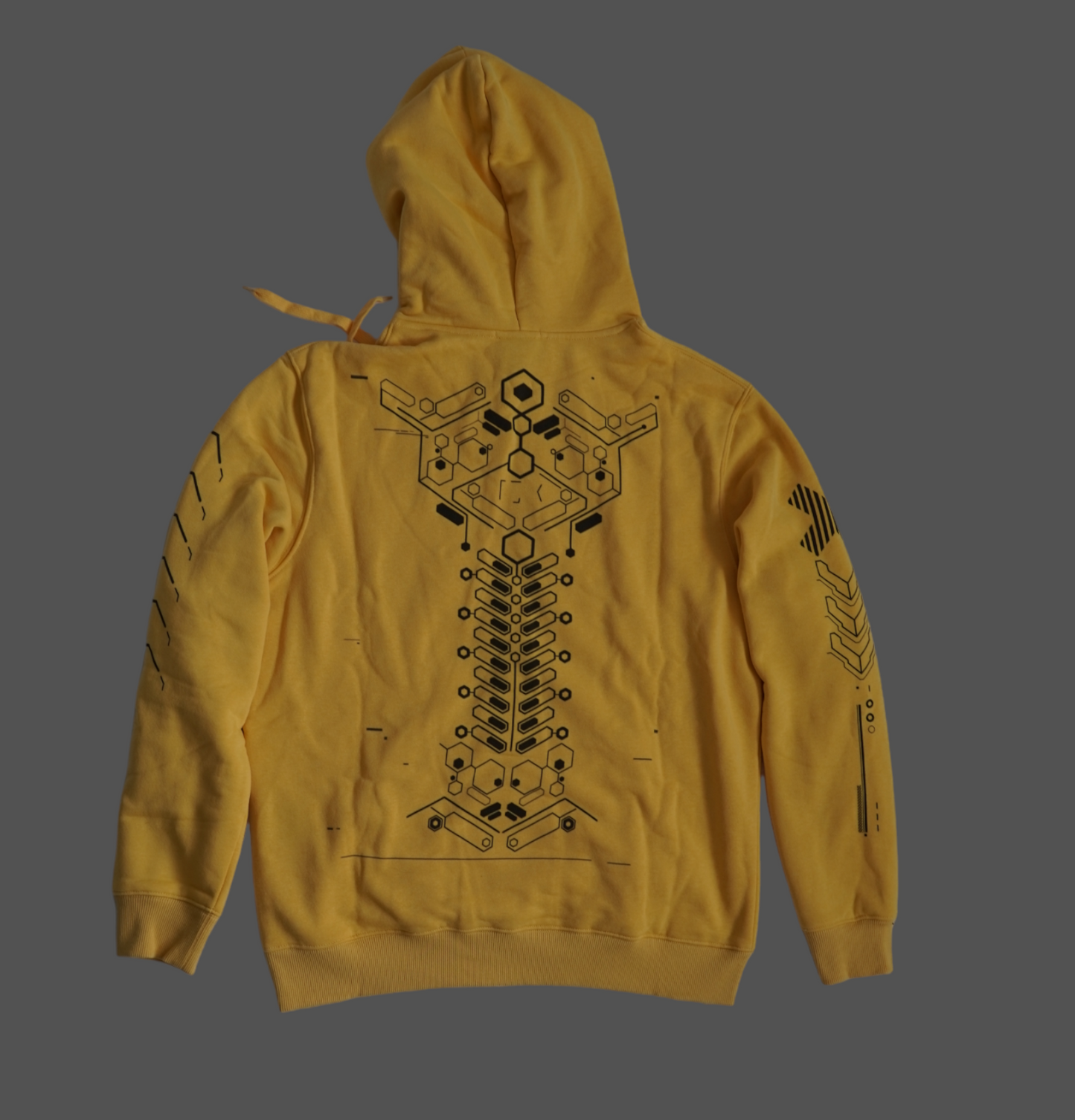 Dxrk Eternity Hoodie Yellow DTF High Quality Print