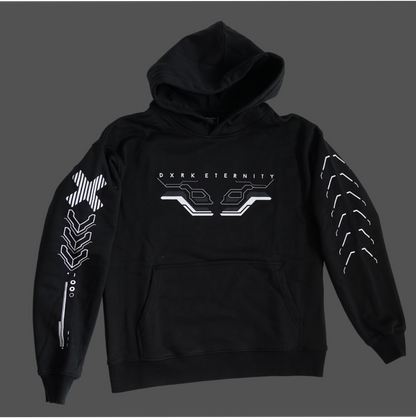 Dxrk Eternity Hoodie Black DTF High Quality Print