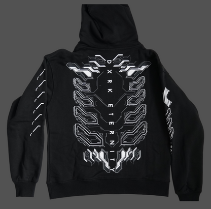 Dxrk Eternity Hoodie Black DTF High Quality Print